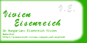 vivien eisenreich business card